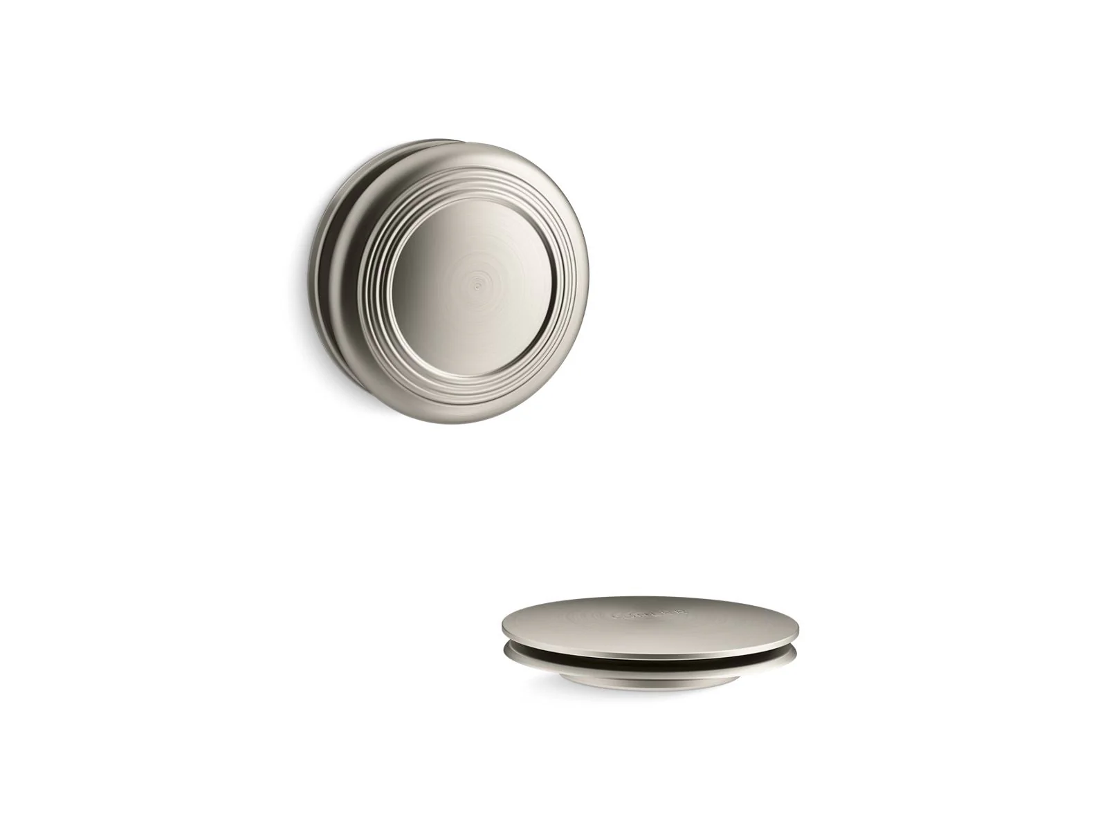 KOHLER K-T37396 PureFlo Traditional push-button bath drain trim - Image 4