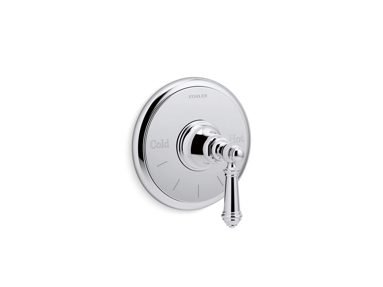KOHLER K-T72769-4 Artifacts MasterShower temperature control valve trim with lever handle - Image 2