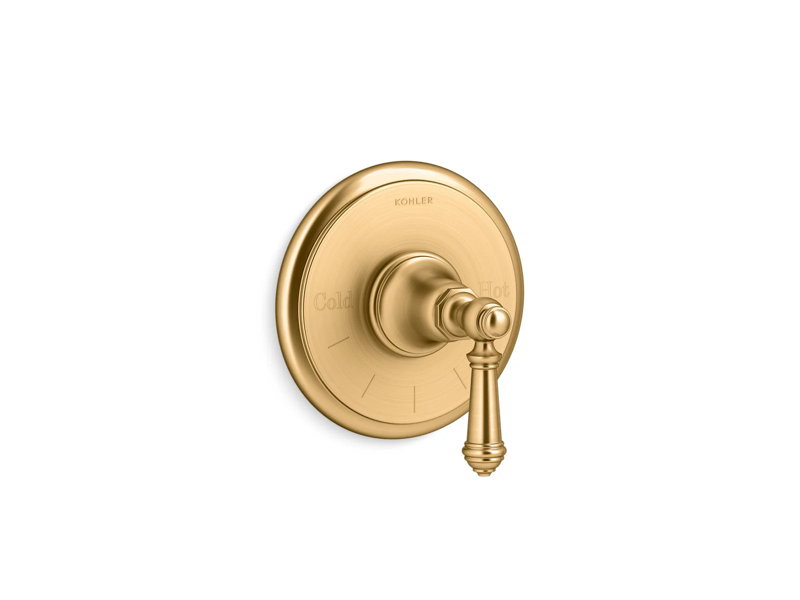 KOHLER K-T72769-4 Artifacts MasterShower temperature control valve trim with lever handle - Image 8