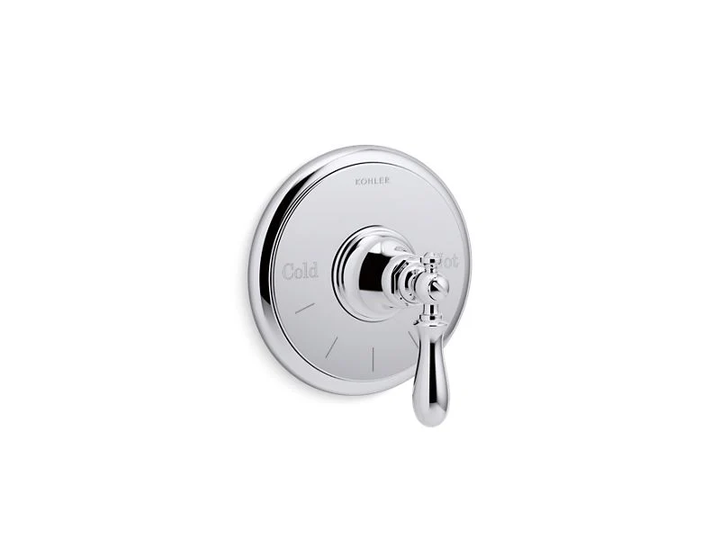 KOHLER K-T72769-9M Artifacts Thermostatic valve trim with swing lever handle - Image 4