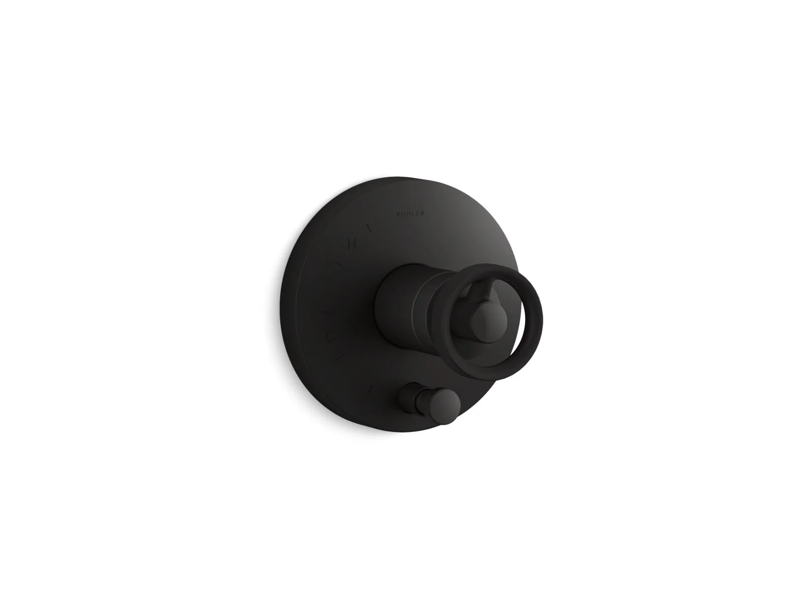 KOHLER K-T78016-9 Components Rite-Temp valve trim with Industrial handle and diverter - Image 2