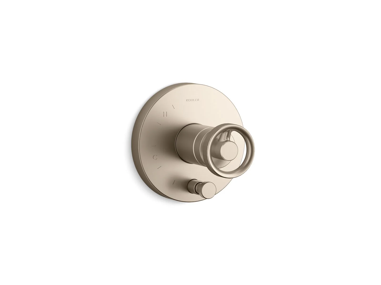 KOHLER K-T78016-9 Components Rite-Temp valve trim with Industrial handle and diverter - Image 4