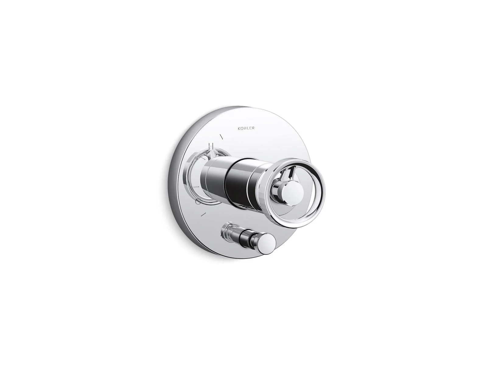 KOHLER K-T78016-9 Components Rite-Temp valve trim with Industrial handle and diverter - Image 6