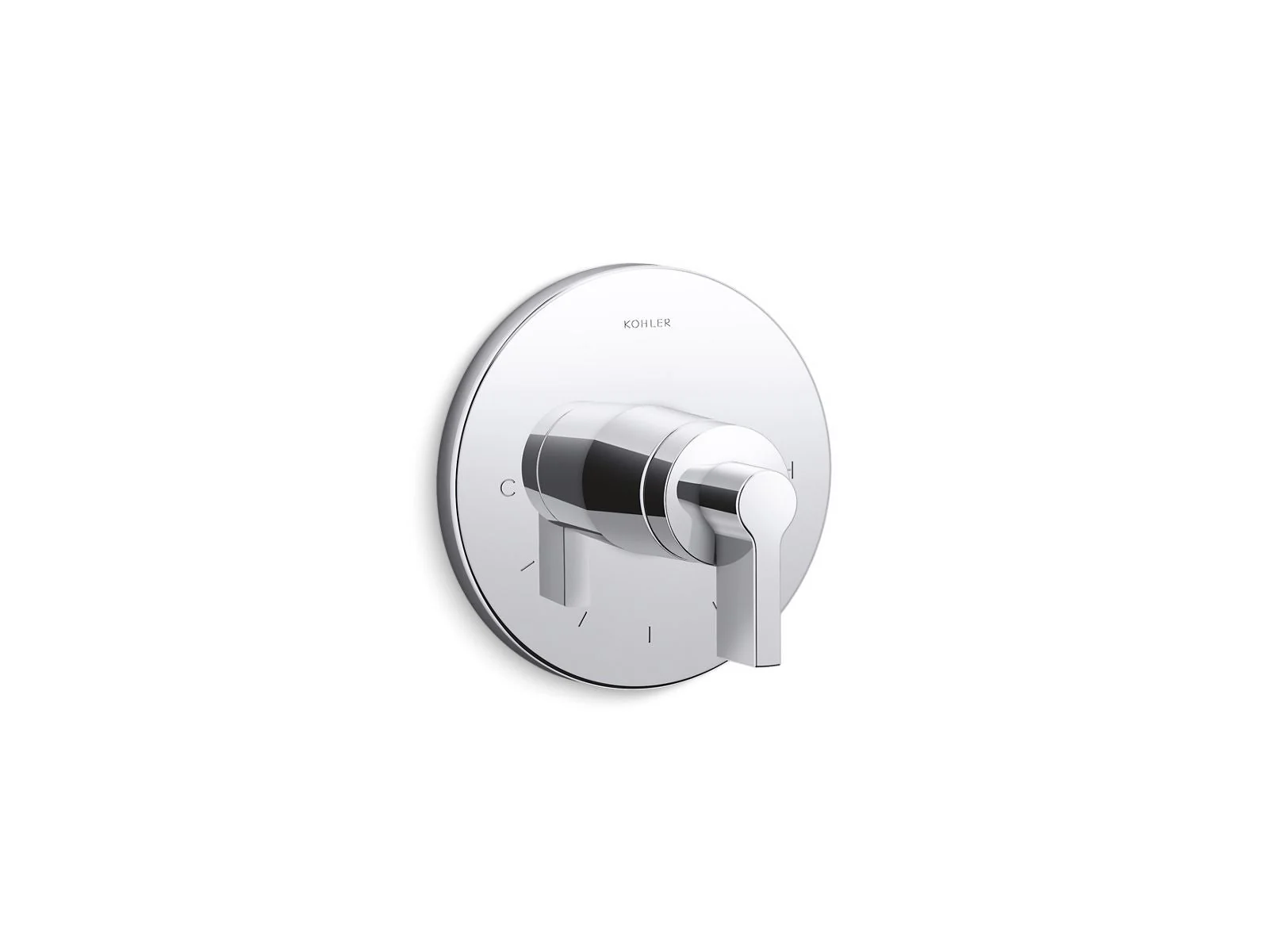 KOHLER K-T78027-4 Components MasterShower temperature control valve trim with Lever handle - Image 5