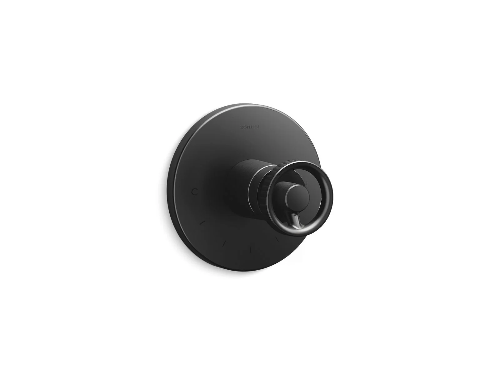 KOHLER K-T78027-9 Components MasterShower temperature control valve trim with Industrial handle