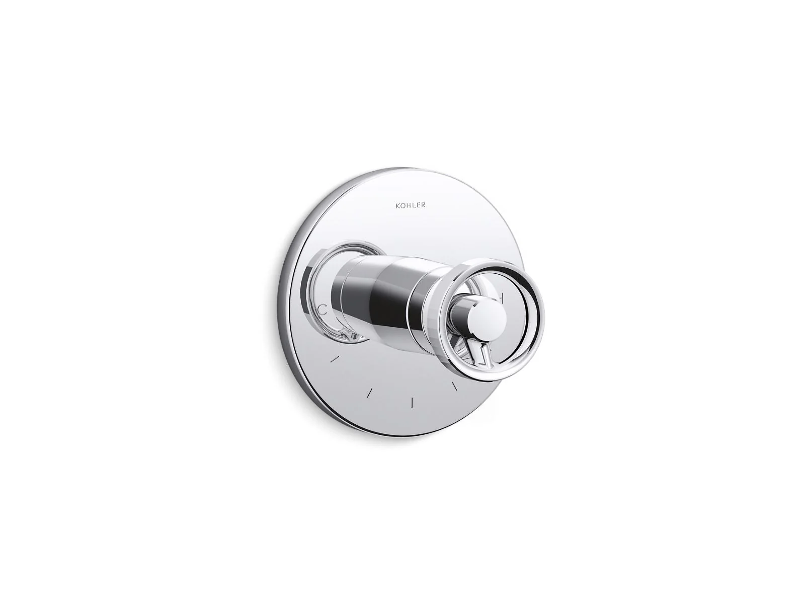 KOHLER K-T78027-9 Components MasterShower temperature control valve trim with Industrial handle - Image 3