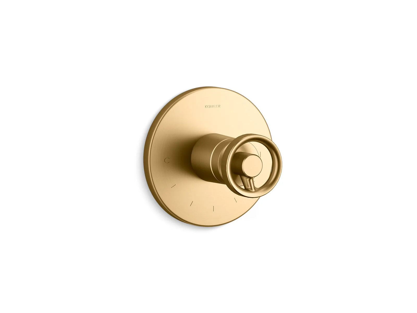 KOHLER K-T78027-9 Components MasterShower temperature control valve trim with Industrial handle - Image 7