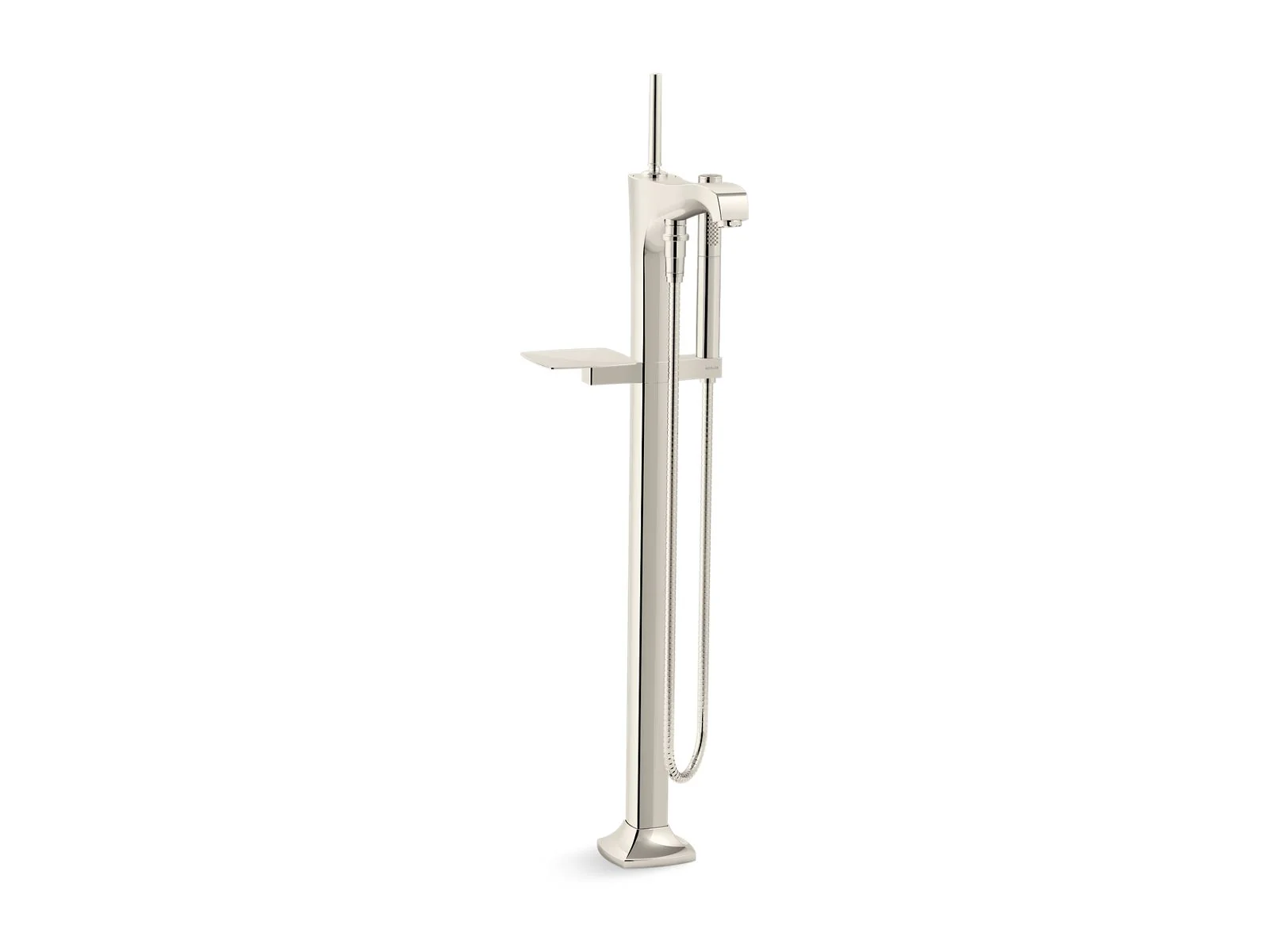 KOHLER K-T97331-4 Margaux Floor-mount bath filler trim with handshower - Image 3