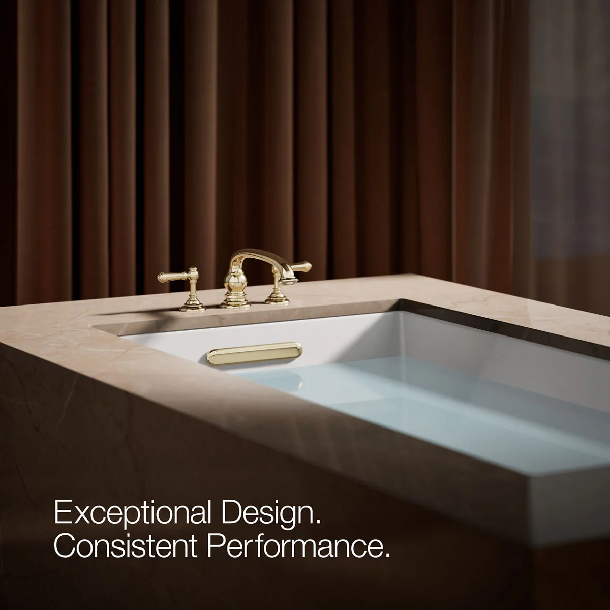 KOHLER K-T98071-4 Artifacts Deck-mount bath faucet handle trim with Lever design - Image 18
