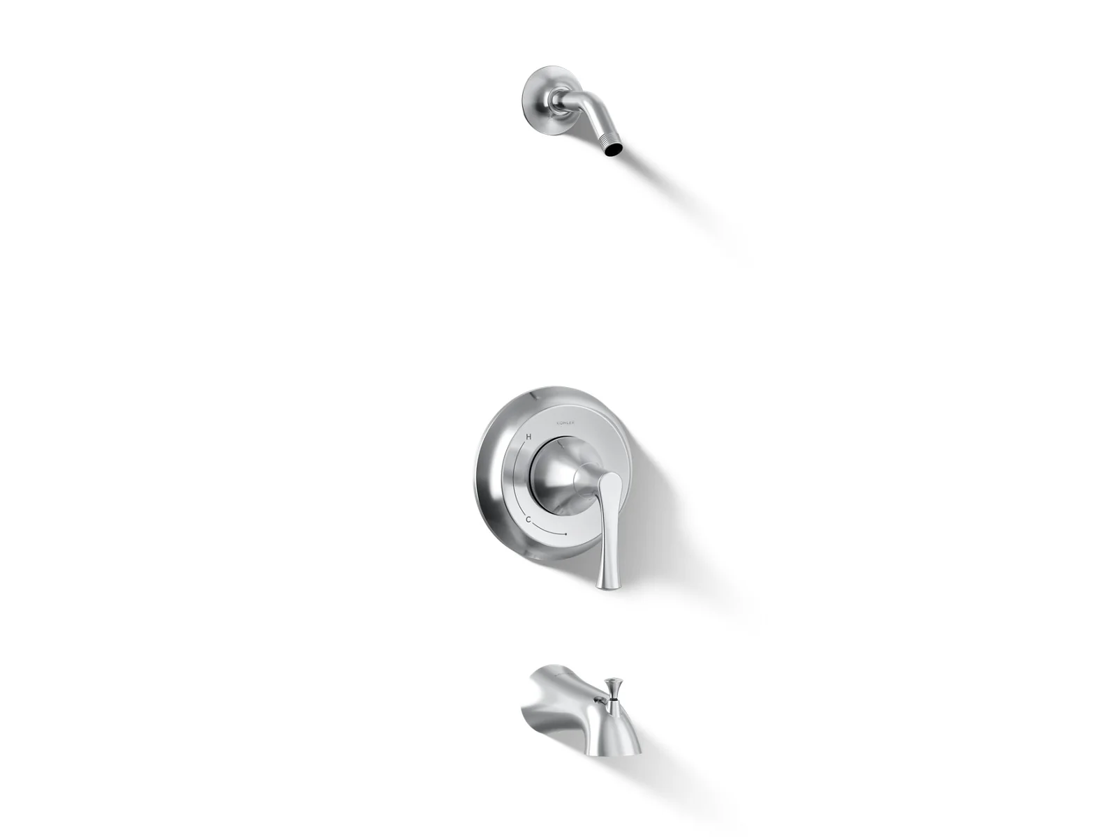 KOHLER K-TLS35937-4 Buckley Rite-Temp bath and shower trim kit, without showerhead - Image 10
