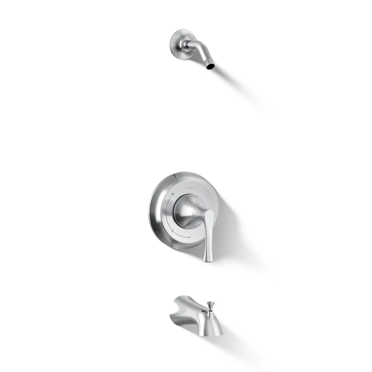 KOHLER K-TLS35937-4 Buckley Rite-Temp bath and shower trim kit, without showerhead - Image 12