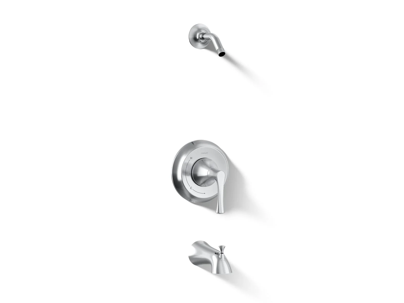 KOHLER K-TLS35937-4 Buckley Rite-Temp bath and shower trim kit, without showerhead - Image 3