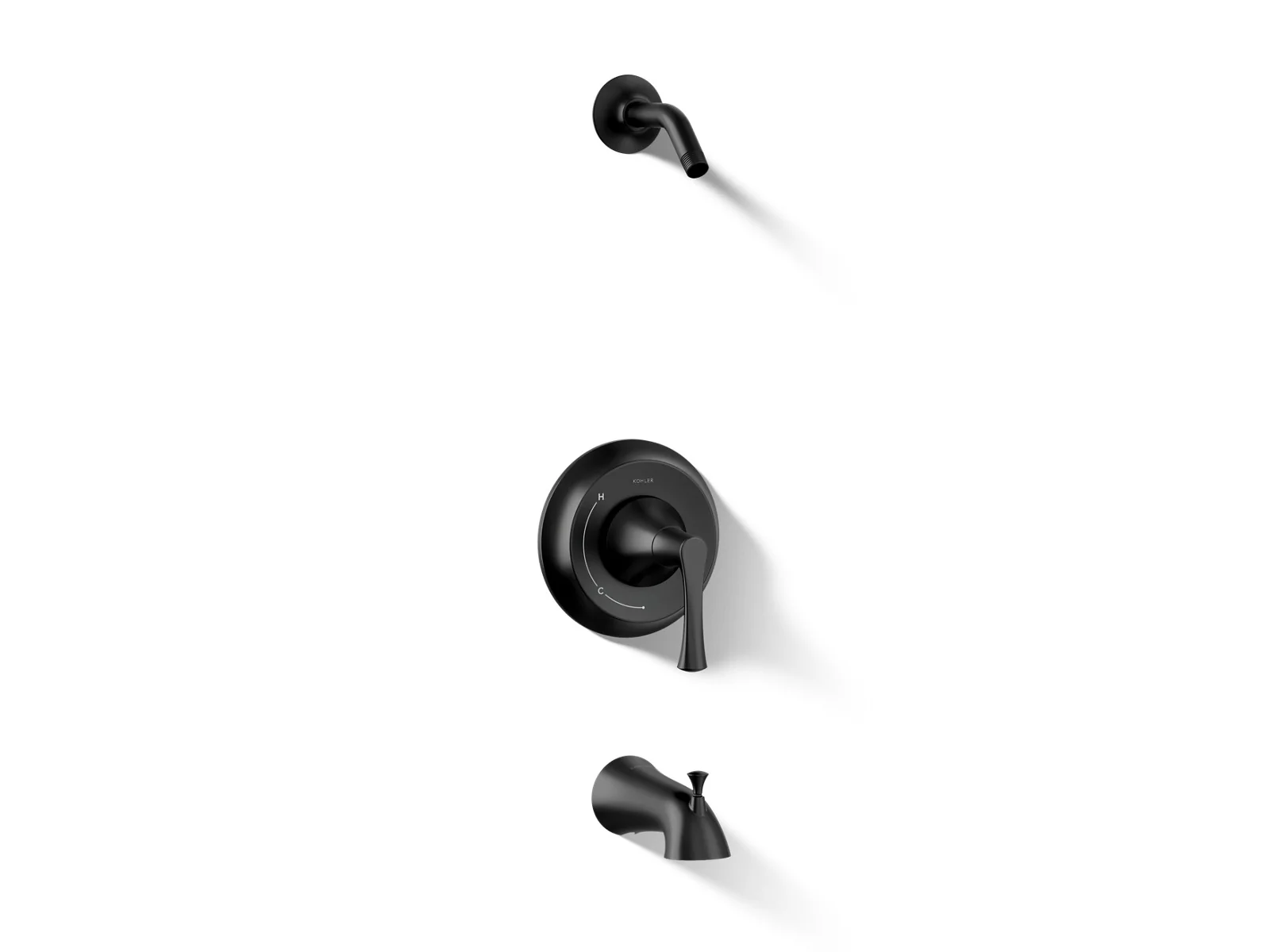 KOHLER K-TLS35937-4 Buckley Rite-Temp bath and shower trim kit, without showerhead - Image 4