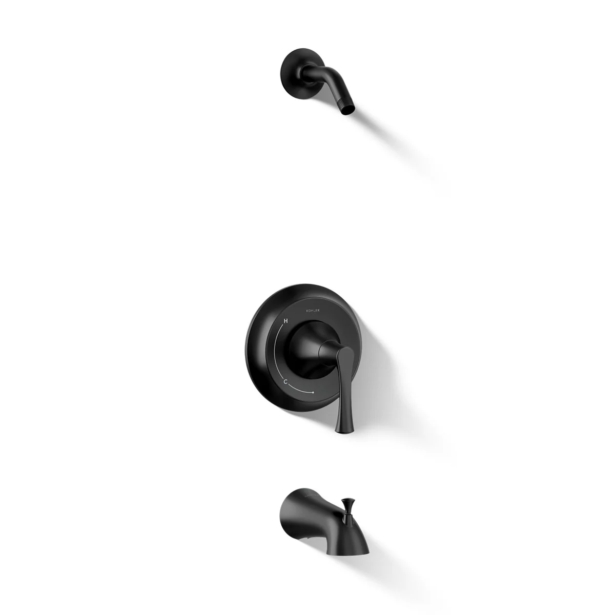 KOHLER K-TLS35937-4 Buckley Rite-Temp bath and shower trim kit, without showerhead - Image 6
