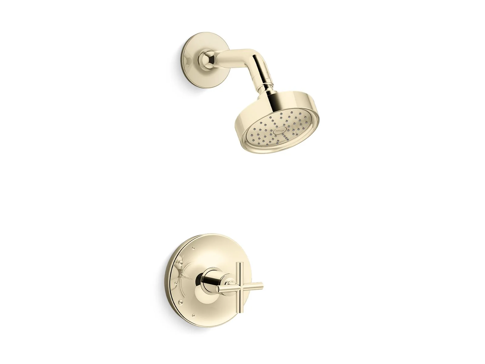KOHLER K-TS14422-3G Purist Rite-Temp shower trim kit with cross handle, 1.75 gpm - Image 7