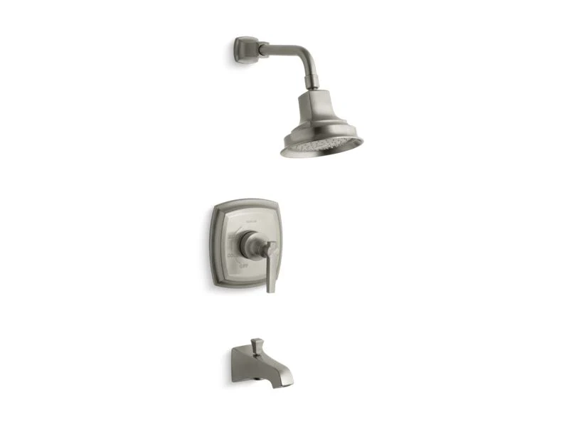 KOHLER K-TS16225-4 Margaux Rite-Temp bath and shower trim set with lever handle and NPT spout, valve not included - Image 2