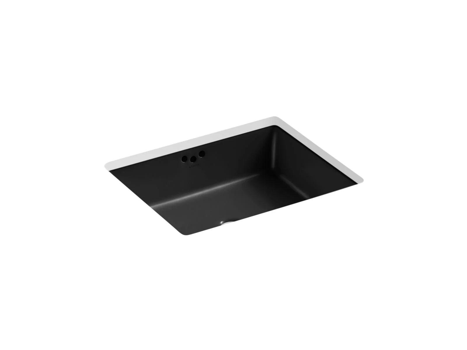 KOHLER K-2330-G Kathryn 19-3/4" rectangular undermount bathroom sink with glazed underside - Image 2