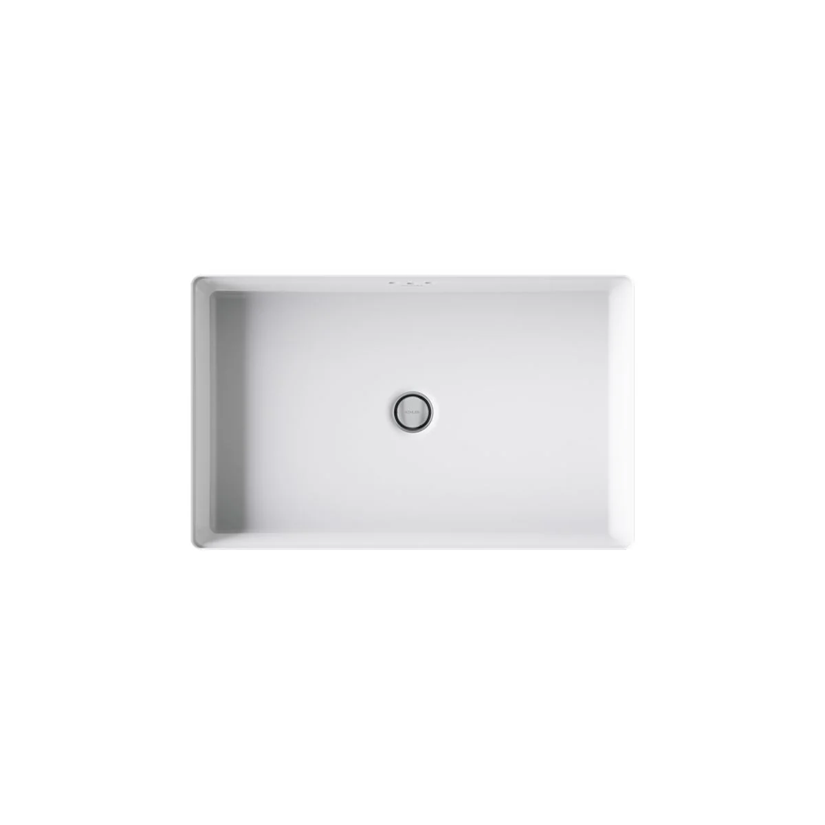 KOHLER K-2297-G Kathryn 24" rectangular undermount bathroom sink with glazed underside - Image 6