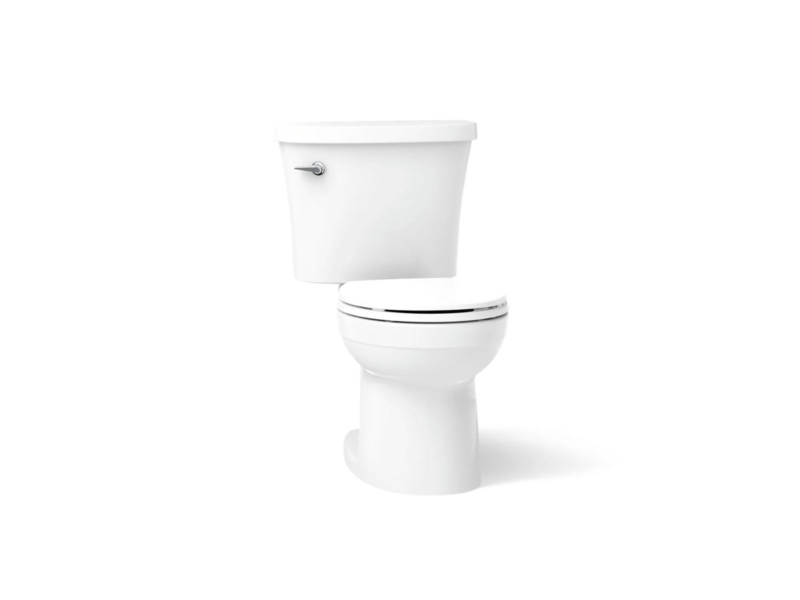 KOHLER K-25097-T Kingston Two-piece round-front toilet, 1.28 gpf - Image 2