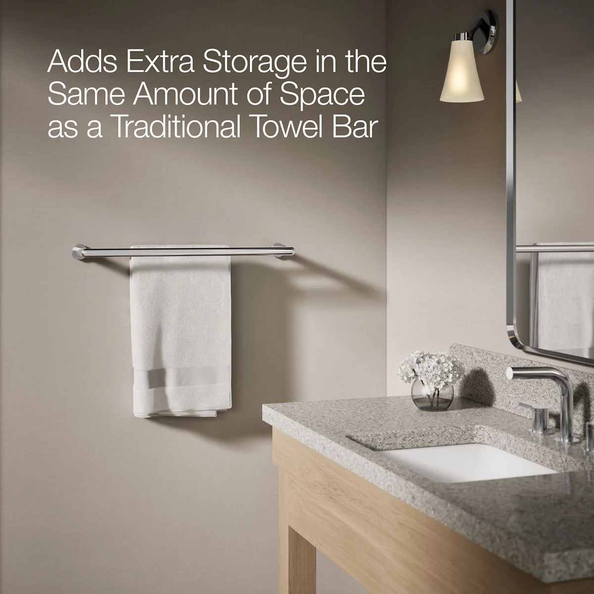 KOHLER K-97890 Kumin 24" double towel bar - Image 17