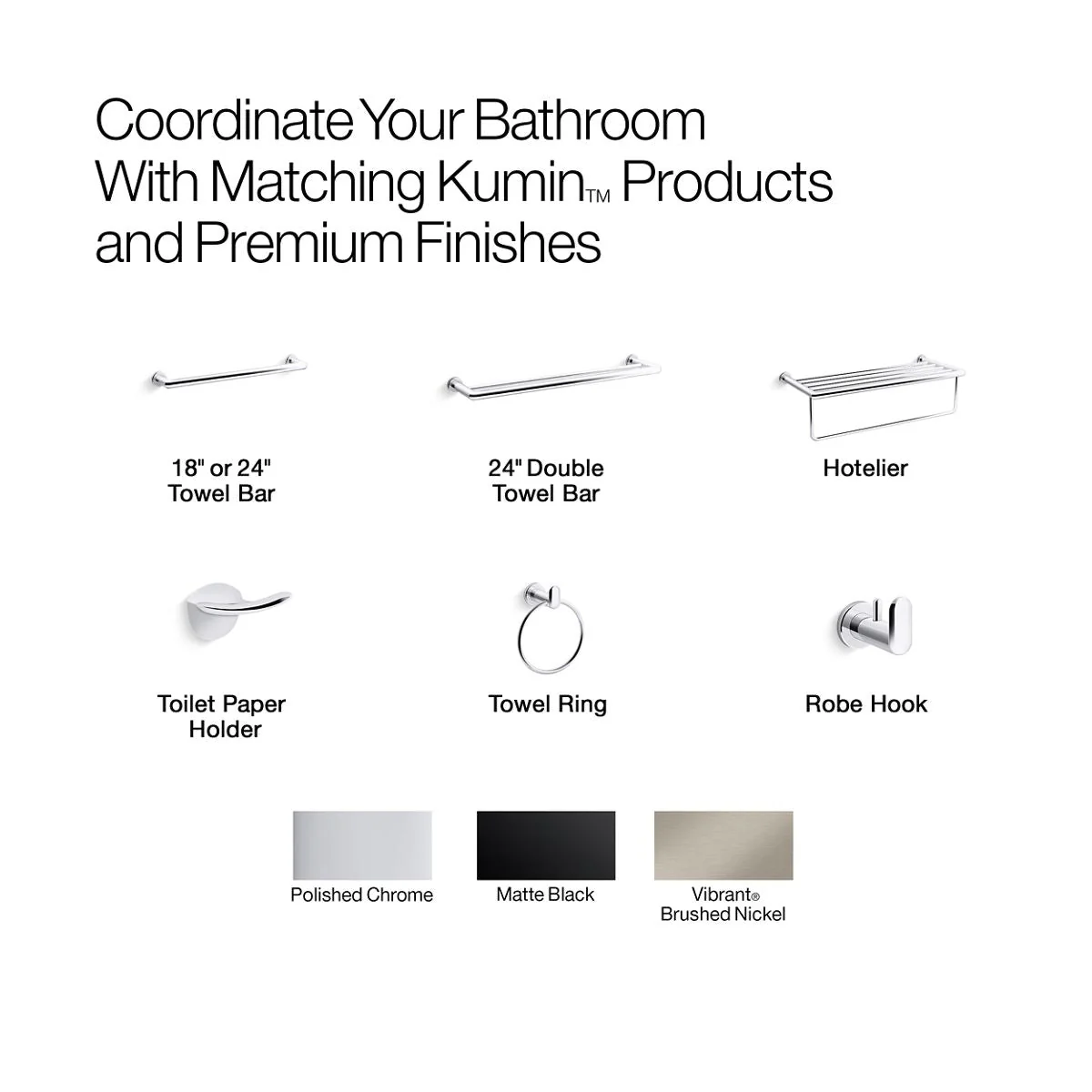 KOHLER K-97898 Kumin towel ring - Image 15