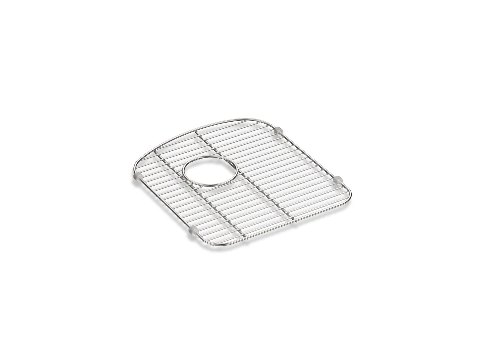 KOHLER K-5180 Langlade Stainless steel sink rack, 13-1/2" x 15-1/4", for right-hand bowl