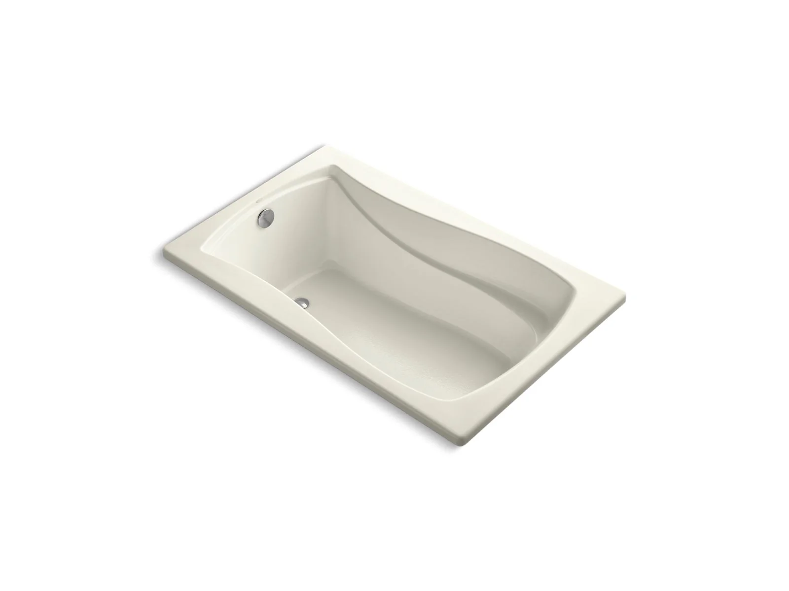 KOHLER K-1242-W1 Mariposa 60" x 36" drop-in bath with Bask heated surface - Image 2