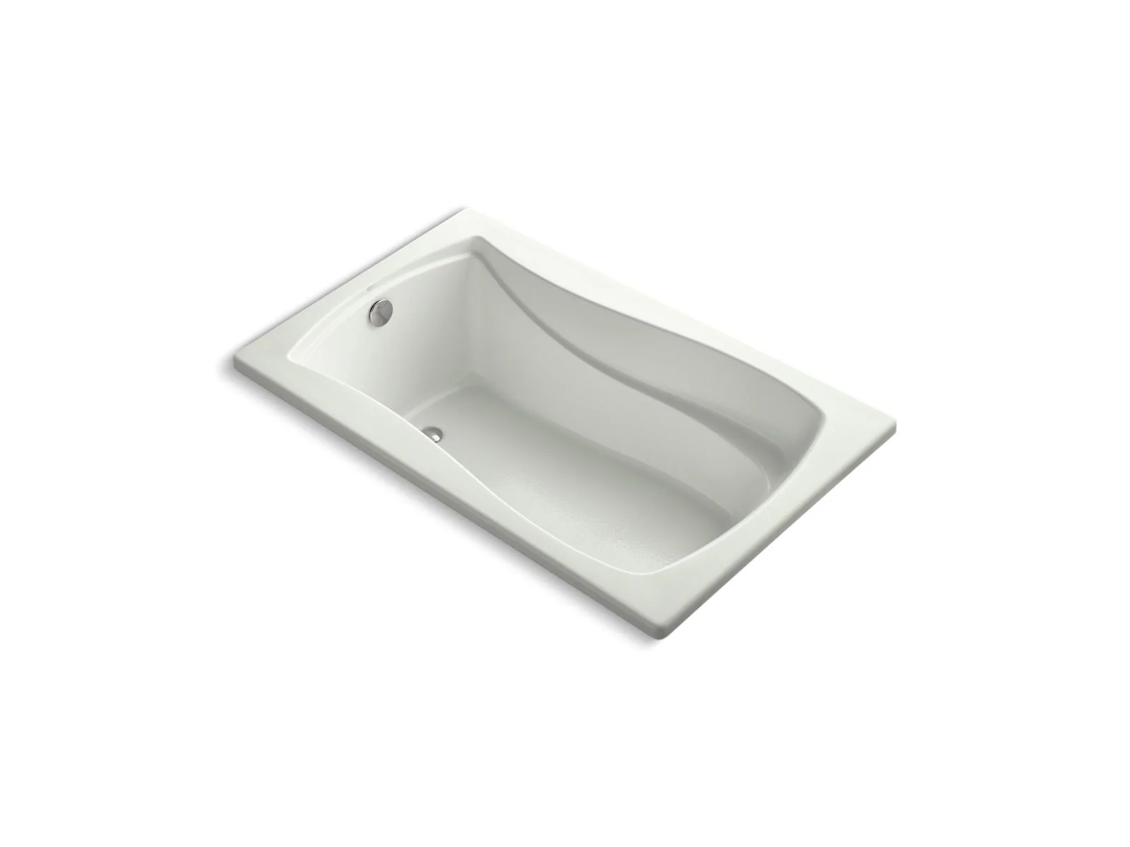KOHLER K-1242-W1 Mariposa 60" x 36" drop-in bath with Bask heated surface - Image 3