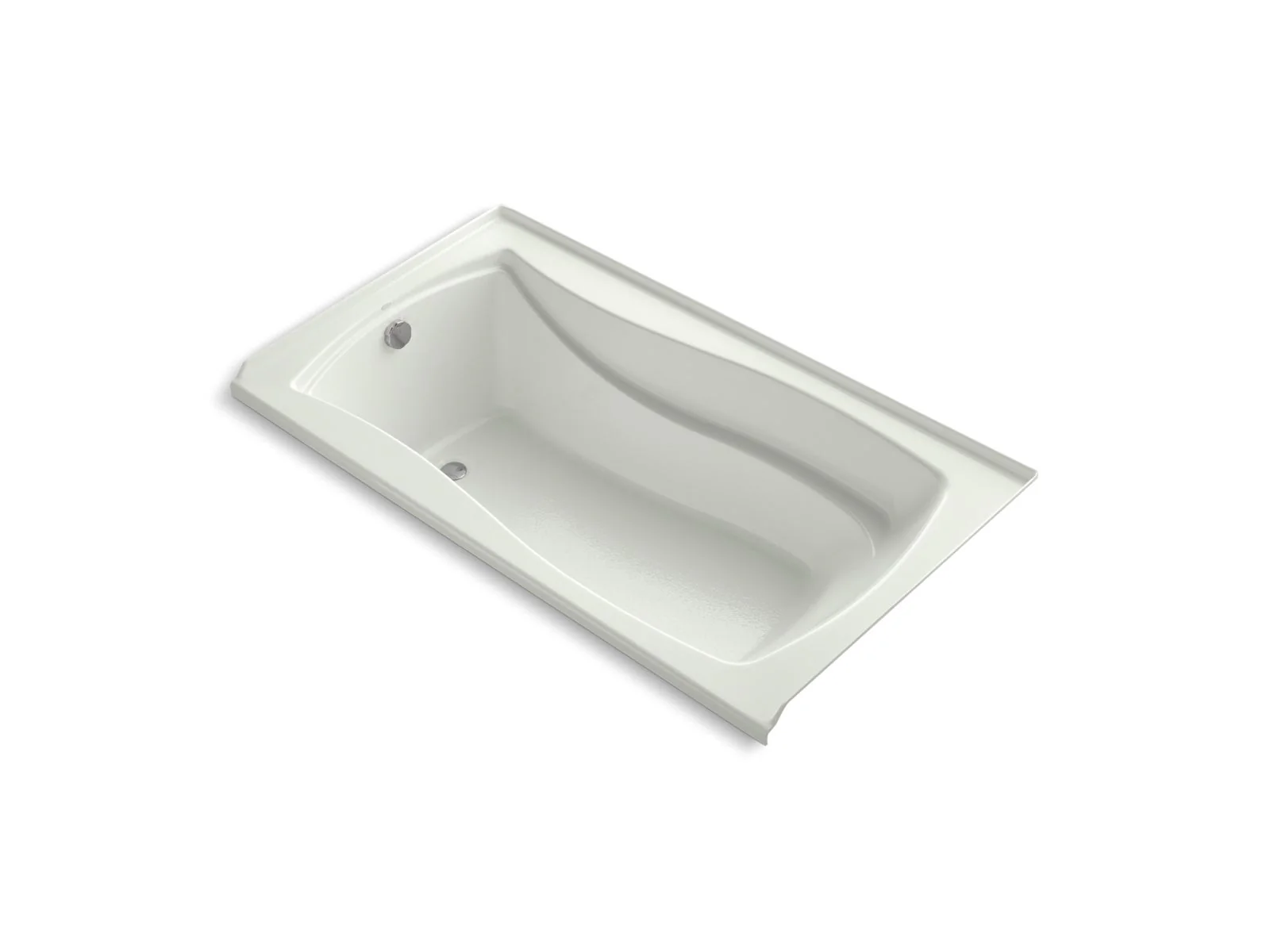 KOHLER K-1229-LW Mariposa 66" x 36" alcove bath with Bask heated surface, left drain - Image 3