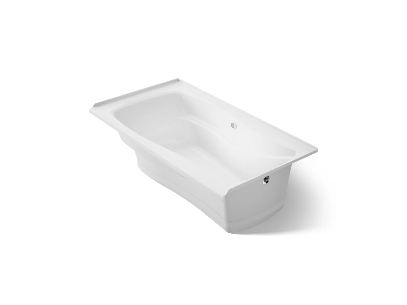 KOHLER K-1224-GHRF Mariposa 66" x 36" alcove Heated BubbleMassage air bath, right drain - Image 4