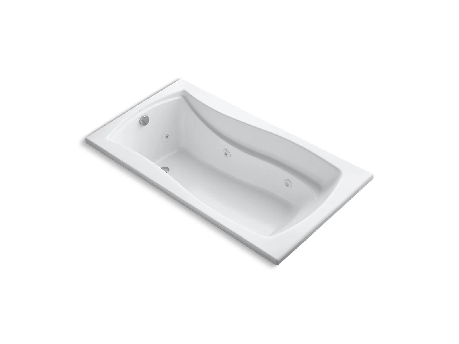 KOHLER K-1224 Mariposa 66" x 36" drop-in whirlpool bath