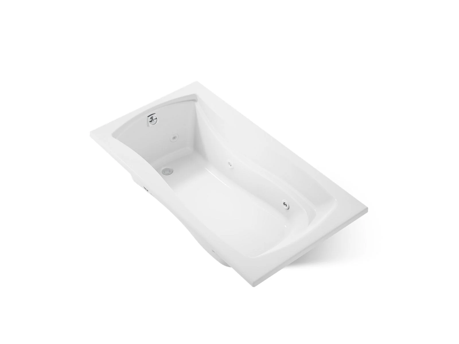 KOHLER K-1224 Mariposa 66" x 36" drop-in whirlpool bath - Image 4