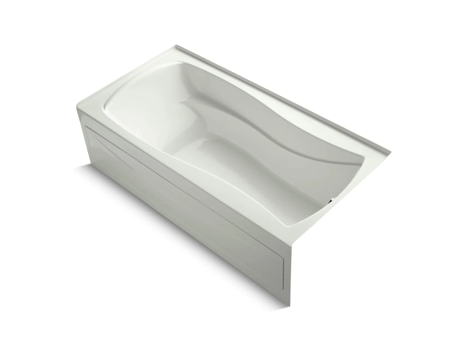 KOHLER K-1259-RAW Mariposa 72" x 36" alcove bath with Bask heated surface, right drain - Image 3