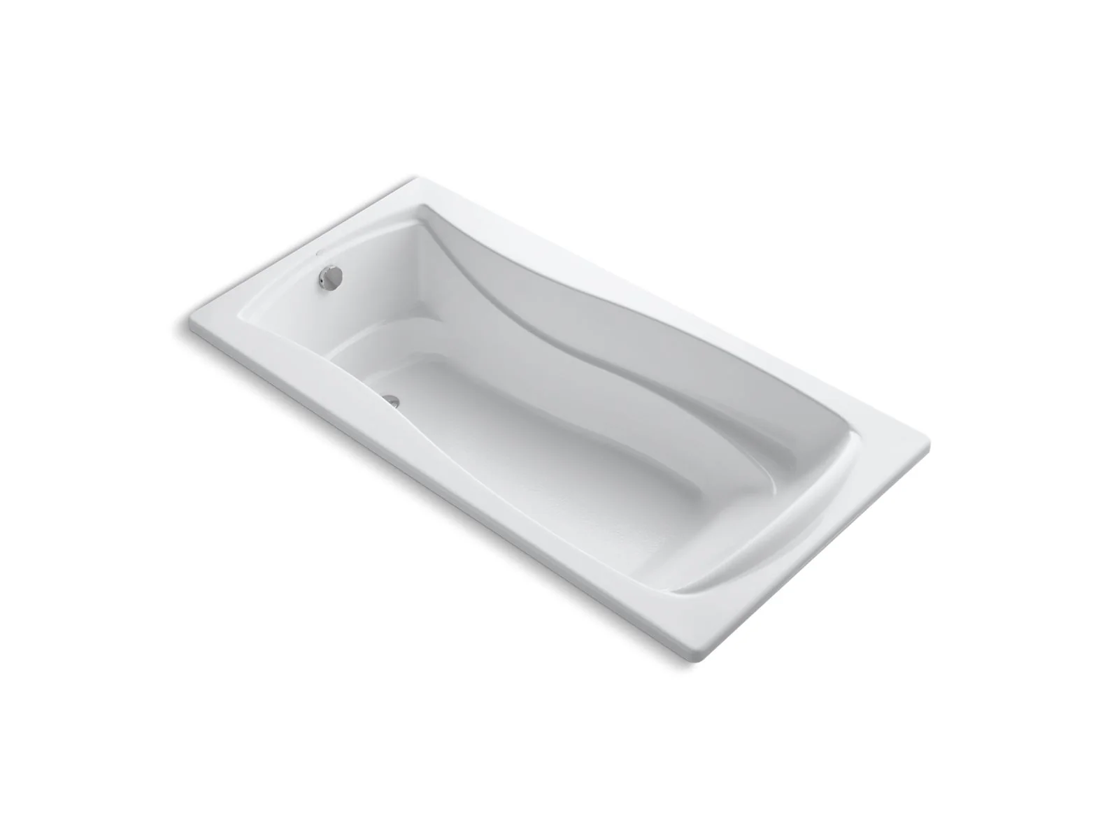 KOHLER K-1259-W1 Mariposa 72" x 36" drop-in bath with Bask heated surface