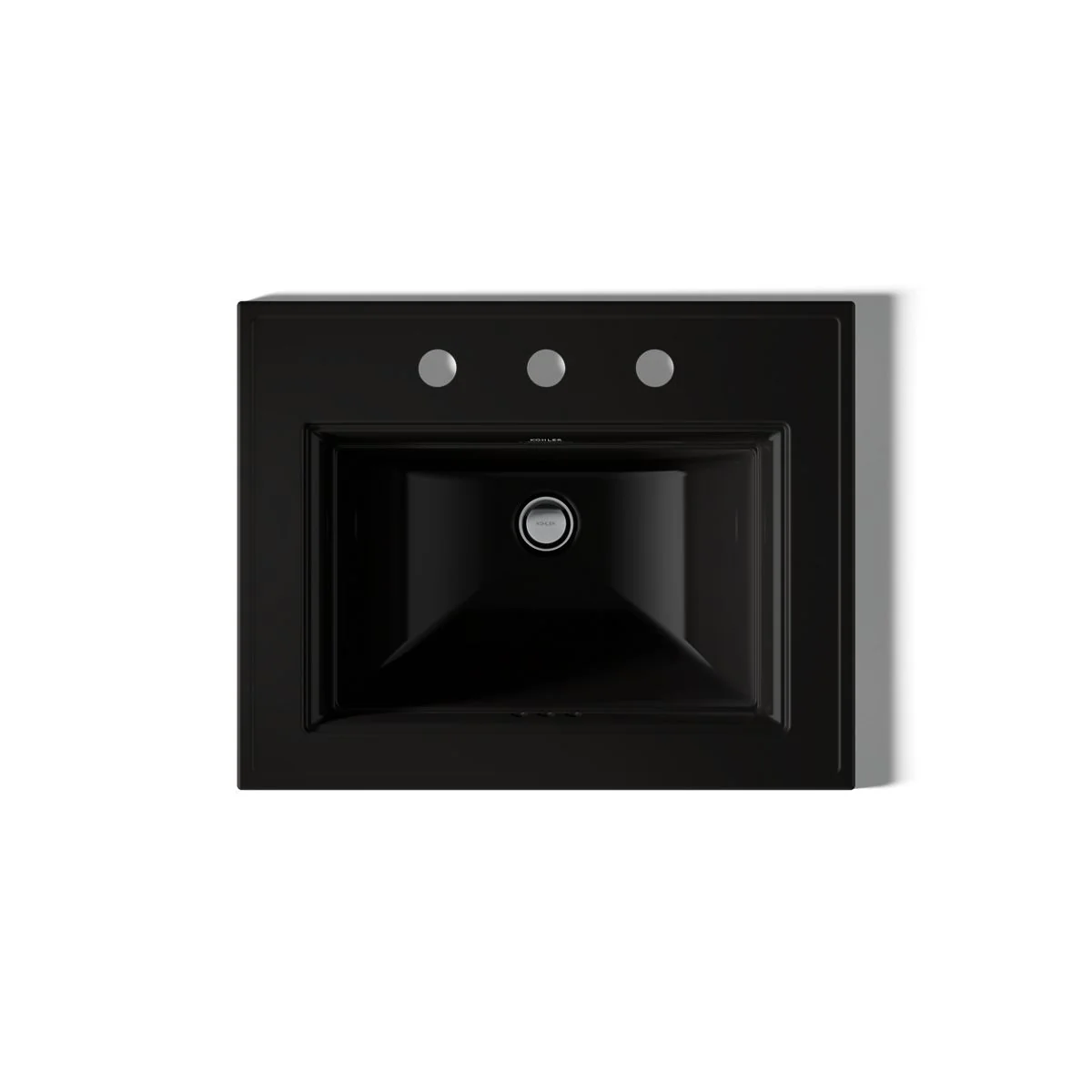 KOHLER K-2337-8 Memoirs 22-3/4" rectangular drop-in bathroom sink - Image 26