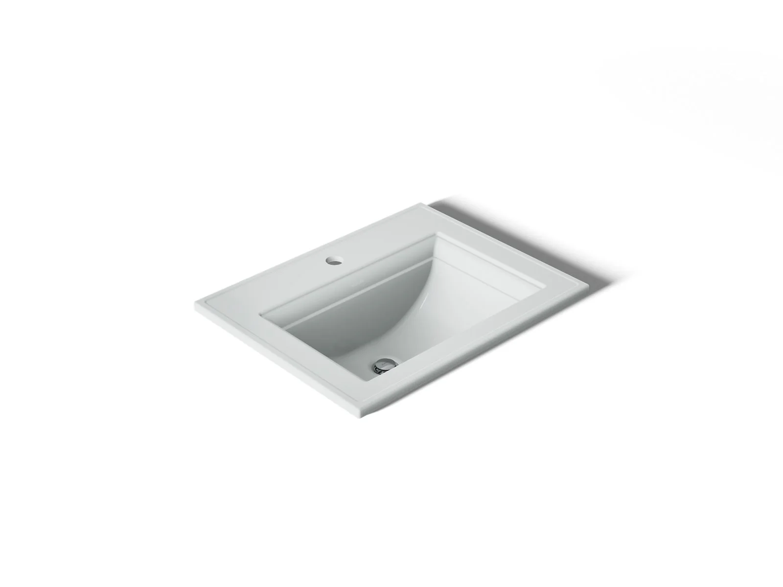 KOHLER K-2337-1 Memoirs 22-3/4" rectangular drop-in bathroom sink - Image 17