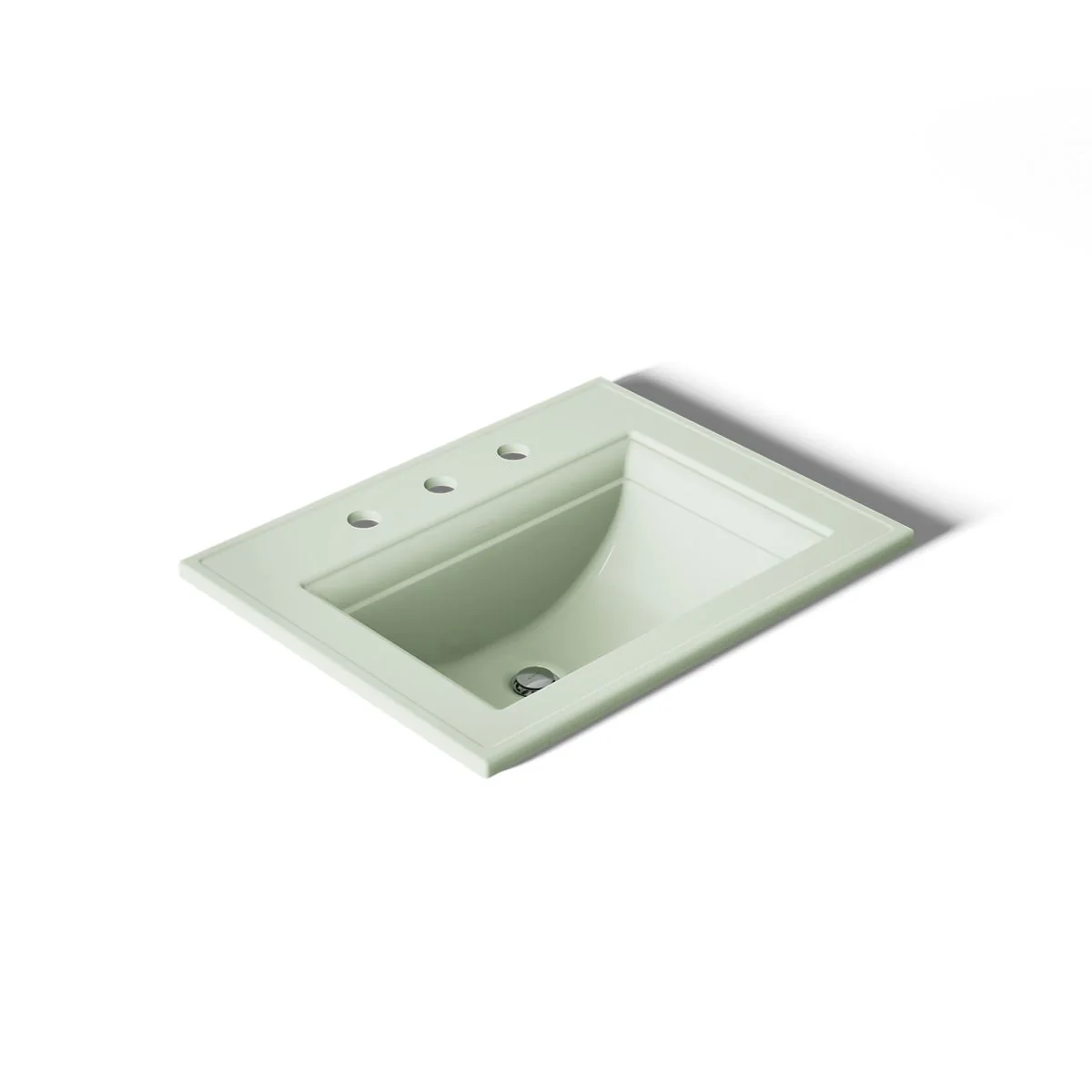 KOHLER K-2337-8 Memoirs 22-3/4" rectangular drop-in bathroom sink - Image 33