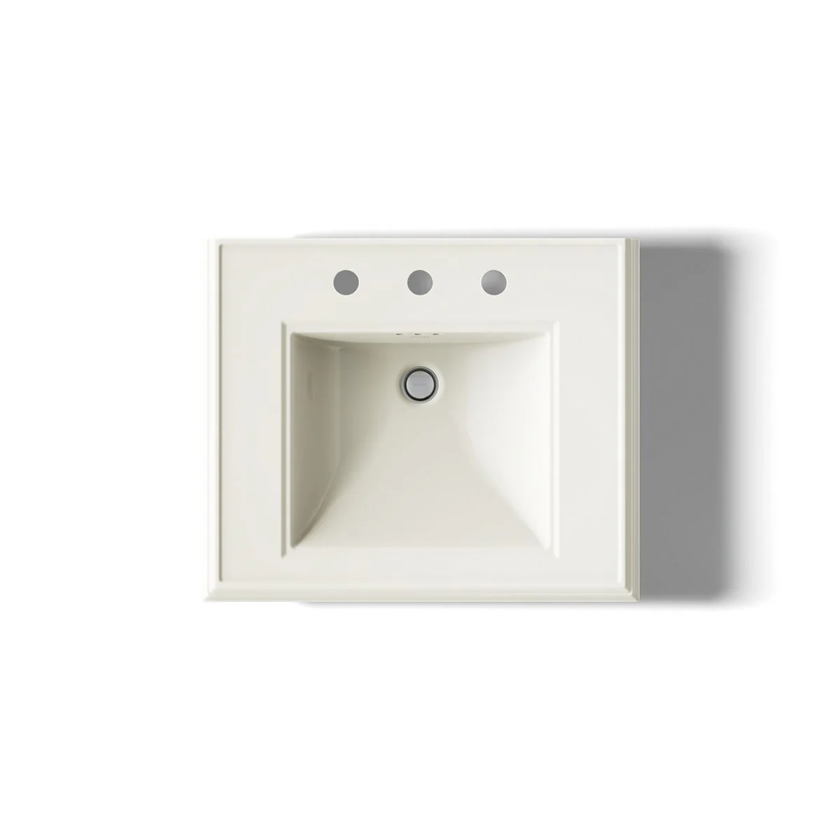 KOHLER K-2238-8 Memoirs 24-1/4" rectangular pedestal bathroom sink - Image 15