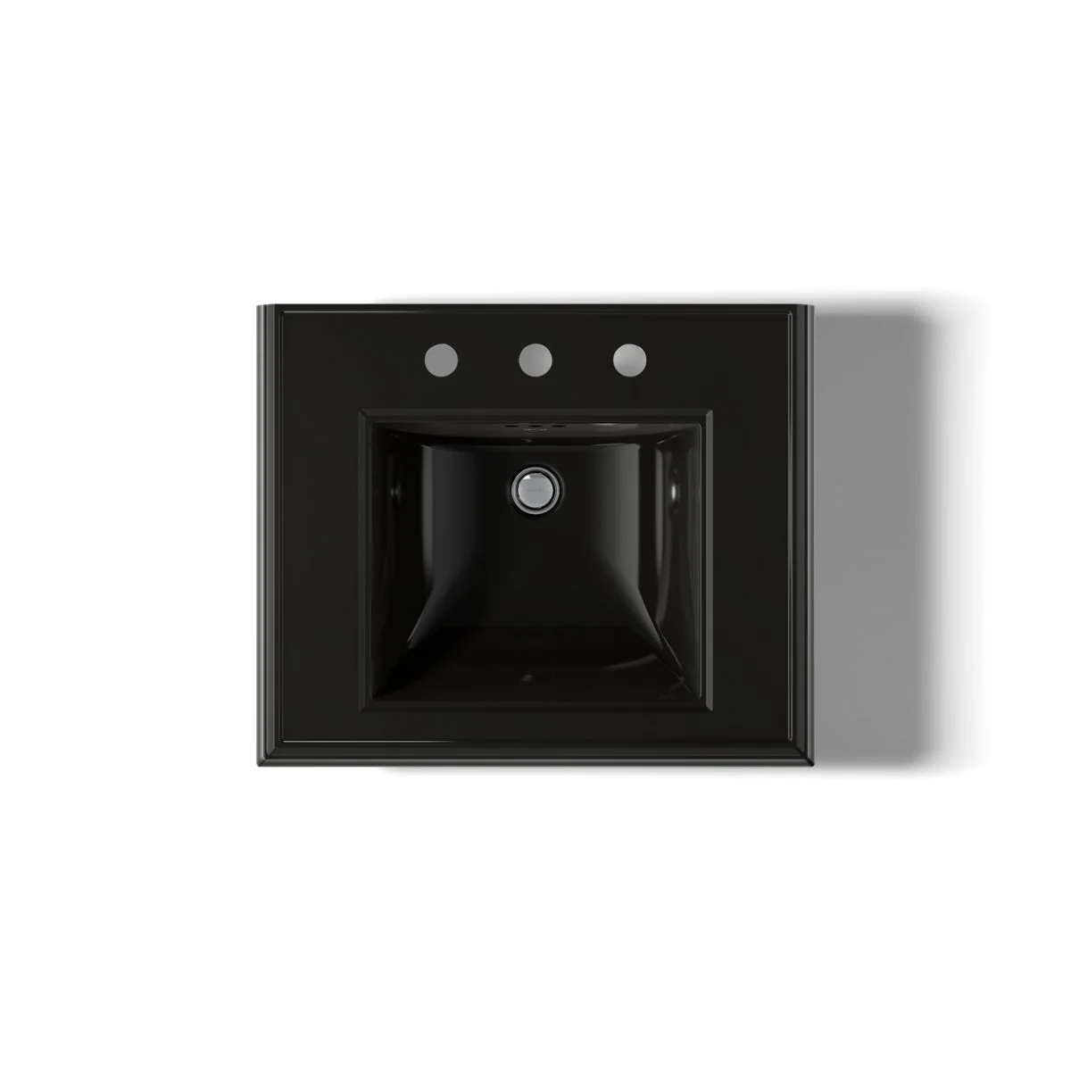 KOHLER K-2238-8 Memoirs 24-1/4" rectangular pedestal bathroom sink - Image 26