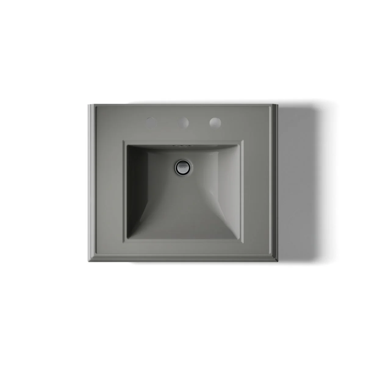 KOHLER K-2238-8 Memoirs 24-1/4" rectangular pedestal bathroom sink - Image 29
