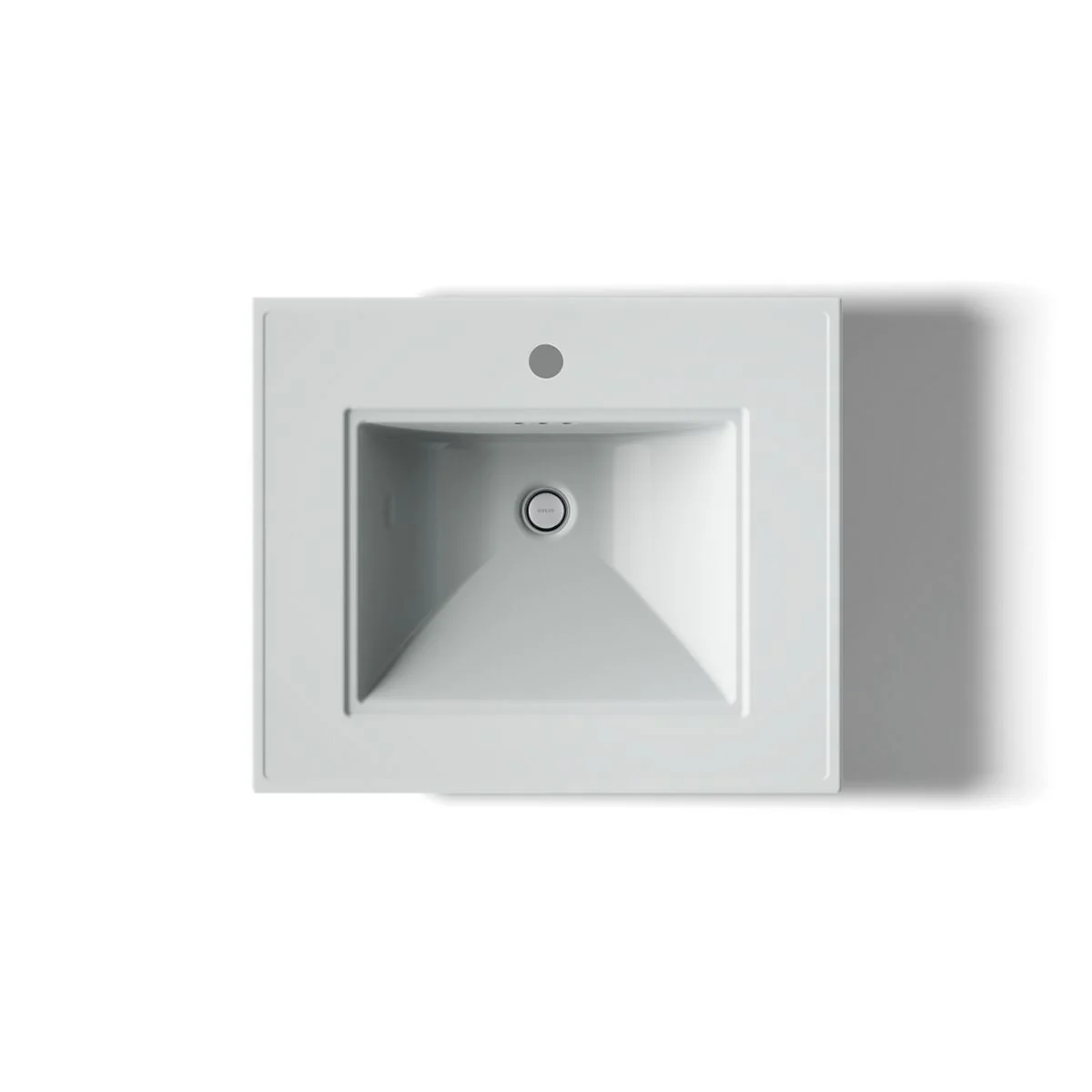 KOHLER K-2344-1 Memoirs 25" rectangular pedestal bathroom sink - Image 20