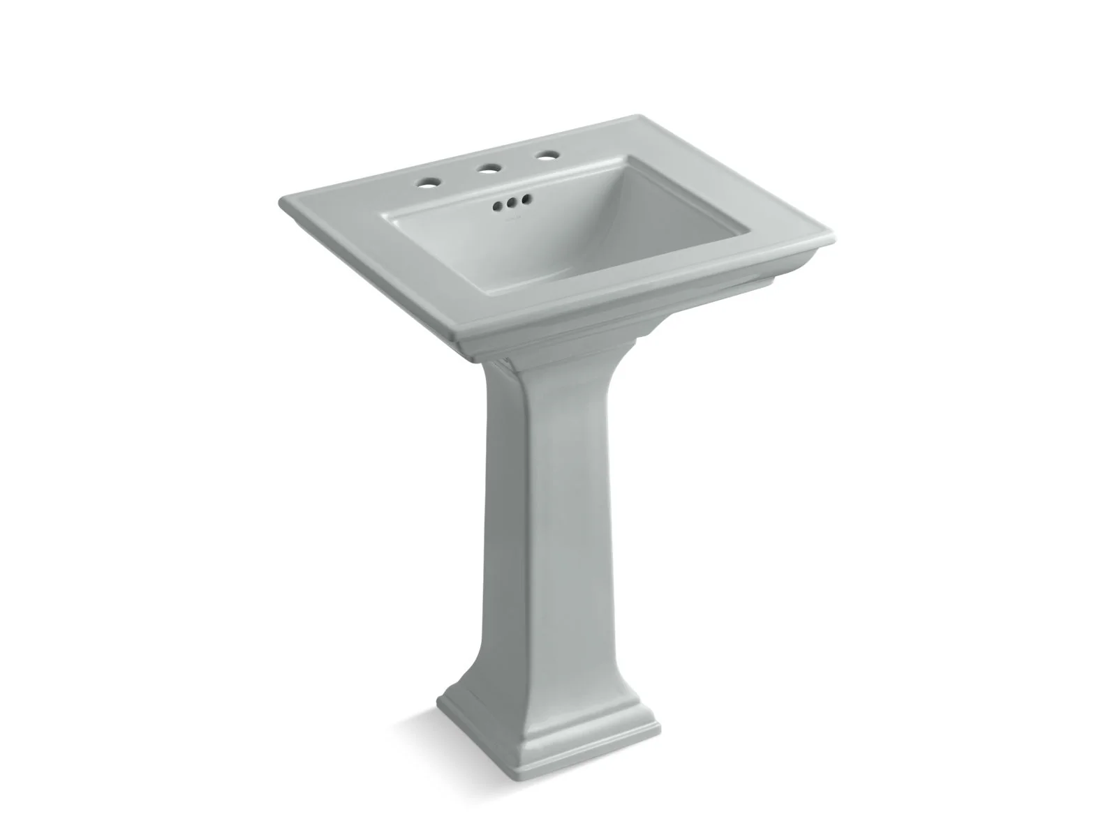 KOHLER K-2344-8 Memoirs Stately Pedestal Sink Combination with 8" Widespread - Image 6