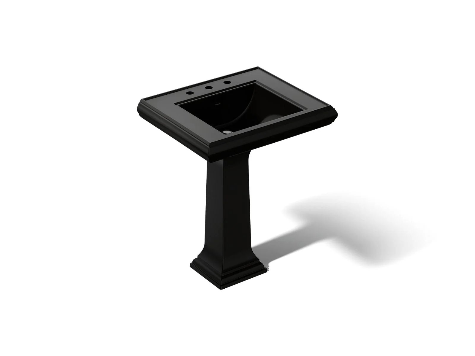 KOHLER K-2258-8 Memoirs 27-1/4" rectangular pedestal bathroom sink - Image 23