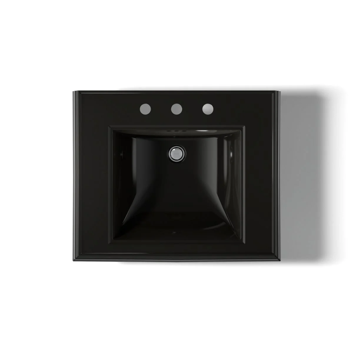 KOHLER K-2258-8 Memoirs 27-1/4" rectangular pedestal bathroom sink - Image 25
