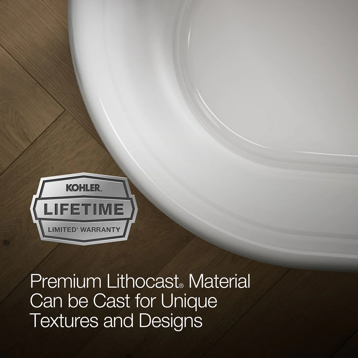 KOHLER K-8332 Memoirs 60" x 34" freestanding bath - Image 3