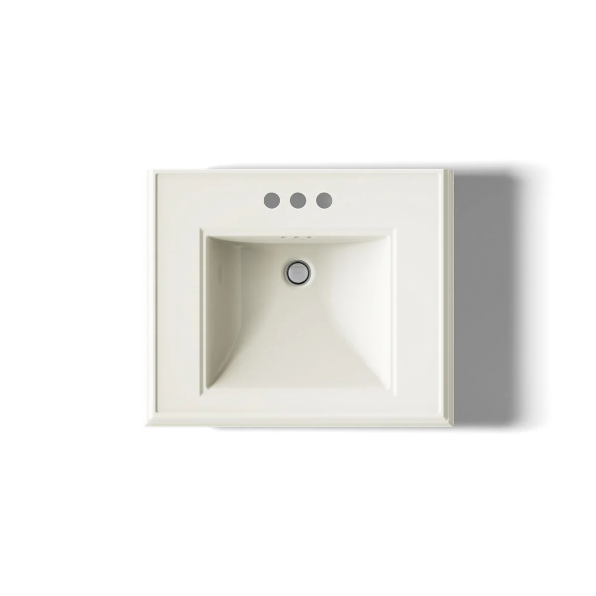 KOHLER K-2239-4 Memoirs Pedestal/console table bathroom sink basin with 4" centerset faucet holes - Image 14