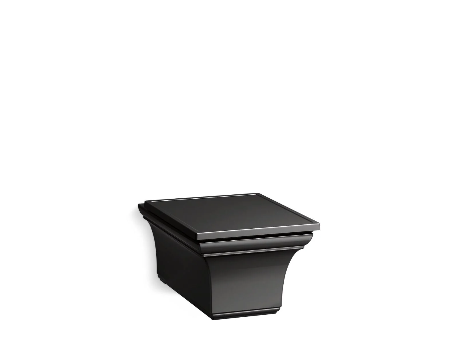 KOHLER K-6918 Memoirs Wall-hung compact elongated toilet, dual-flush - Image 2