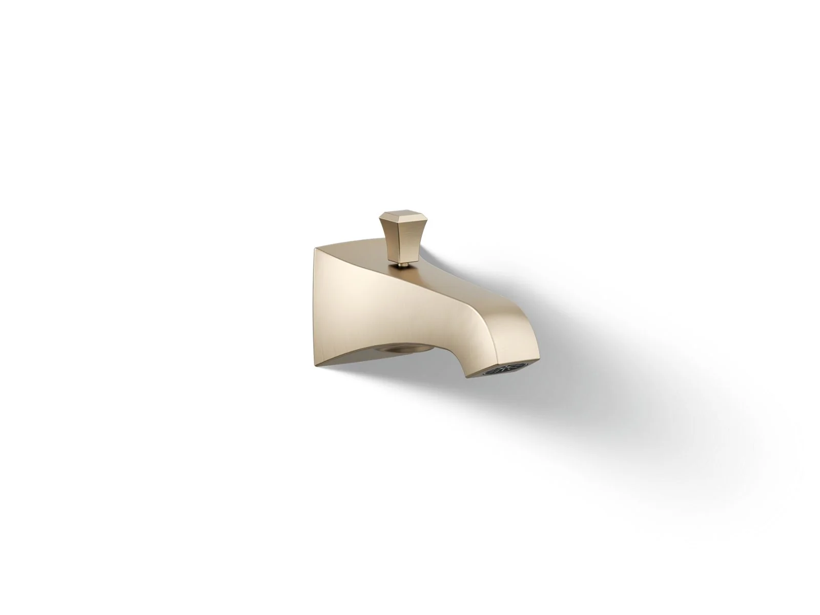 KOHLER K-496-V Memoirs Wall-mount bath spout with Deco design and diverter - Image 14