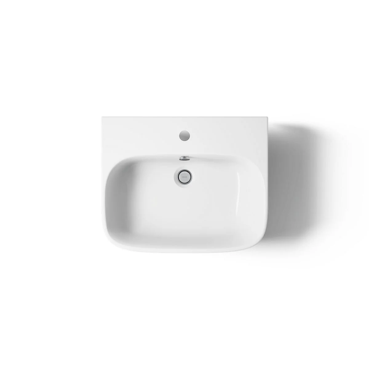 KOHLER K-77768-1 ModernLife 21-3/4" rectangular wall-mount bathroom sink - Image 3