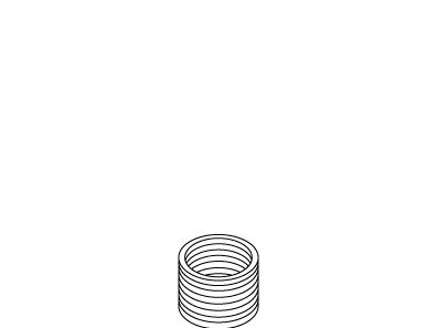 KOHLER K-64703 Nipple, 1 1/2 X 1 3/4